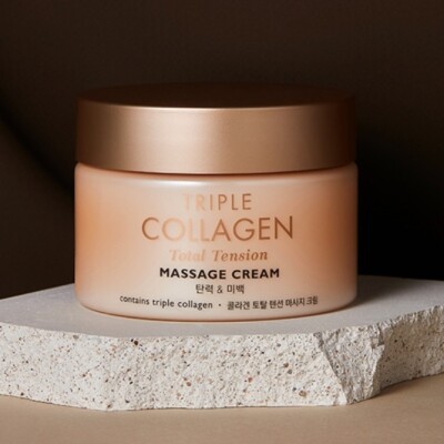 TONYMOLY Triple Collagen Total Tension Massage Cream 200ml Moisturizing Cream