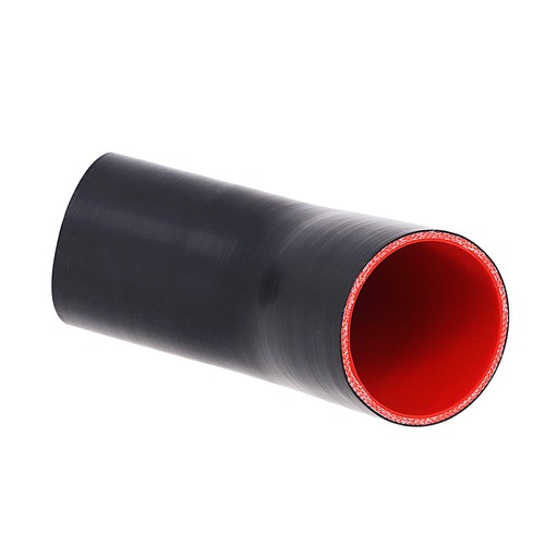 Acoplador de codo de manguera de silicona de 45 grados de 2,5" a 2,5" pierna de tubo de unión 102 mm negro - Imagen 10 de 13