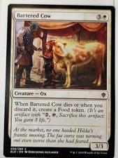 Bartered Cow - Throne of Eldraine - Magic the Gathering MTG Nice!