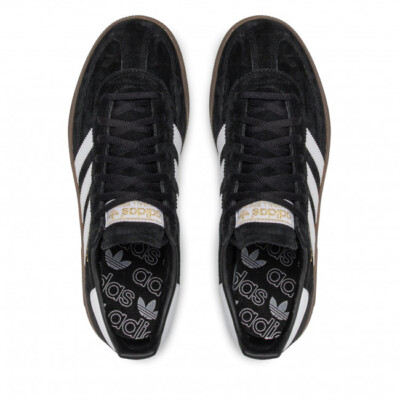 Adidas Handball Spezial Orignals Black/White/Brown Gum GOLD DB3021