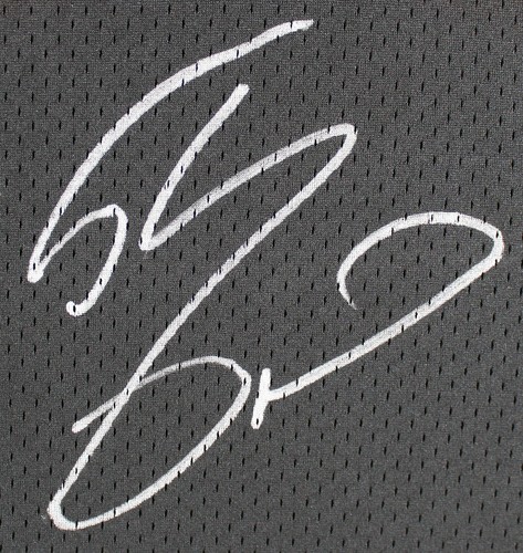 Lakers Shaquille O'Neal Signed Black Mitchell & Ness 1996-97 HWC Jersey BAS Wit - Picture 2 of 5