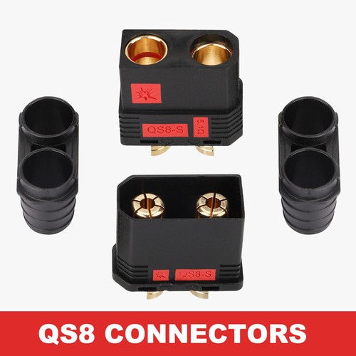 450V 120A QS8 Male+Female Plug Anti-Spark Connector for RC Model Lipo Battery - Picture 5 of 11
