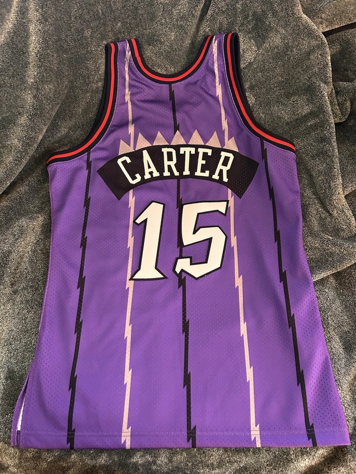 Camiseta Mitchell & Ness Vince Carter Toronto Raptors 1998/99 Auténtica, Talla 40 Foto 2 de 4