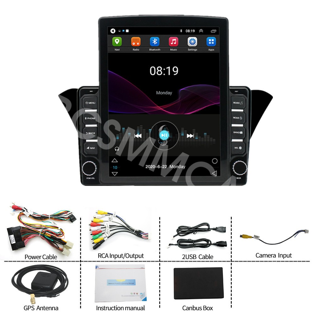 9.7'' Stereo Radio Car Head Unit GPS RDS Fit For 2012-2016 Hyundai Genesis Coupe