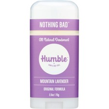 Humble Brands Natural Deodorant Original Formula Mountain Lavender 2.5 Oz