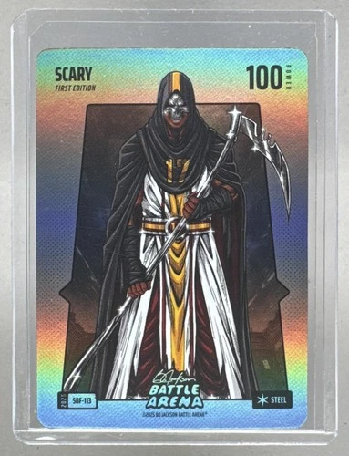 Scary Terry McLaurin 2026 Bo Jackson Battle Arena #SBF-113 First Edition Steel