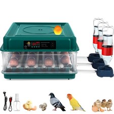 48 Egg Incubator for Hatching Chicken Automatic Egg Turning Humidity Control