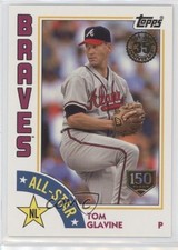 2019 Topps 1984 Baseball All-Stars 150th Anniversary 121/150 Tom Glavine HOF y0i