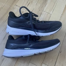 Saucony Ride 14 Charcoal Womens Size 6.5 Running Athletic Shoes