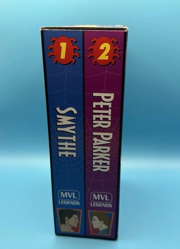 Marvel Legends VHS Retro SpiderMan Peter Parker Smythe 2Pack 6” Figures Complete - Picture 8 of 9