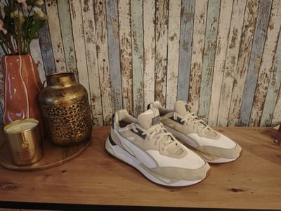 Original PUMA Mirage Sport Gr. 48 Beige TOP Zustand 