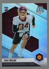 2021 Panini Mosaic - Rookies Silver Prizm #400 Dax Milne (RC)