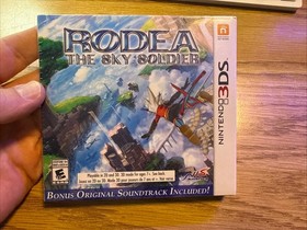 BRAND NEW Rodea the Sky Soldier (Nintendo 3DS, 2015) with Bonus Soundtrack