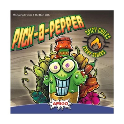 Amigo Games Dexterity Game Pick-A-Pepper Box VG+/NM
