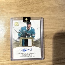 2020-21 Upper Deck The Cup Hockey Sasha Chmelevski Rookie Patch Auto #78/99