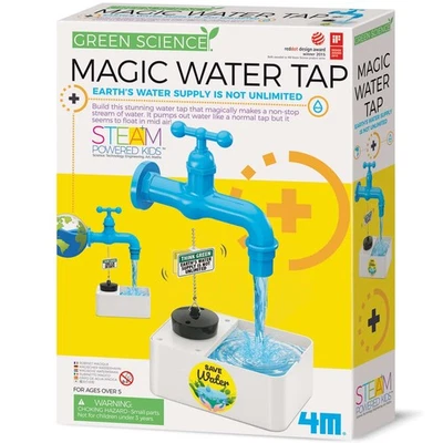 4M Green Science Magic Wasserhahn | Bauen Sie einen Wasserhahn | MINT-Aktivität