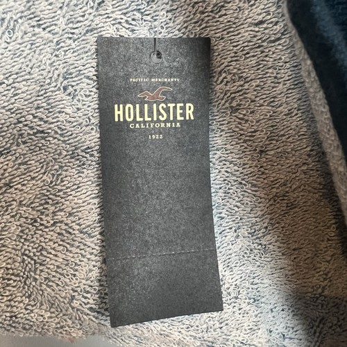 Toalla de playa Hollister Spellout tronco rayas rojo blanco azul nueva con etiquetas 29 x 61" - Imagen 4 de 7