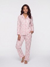 Pajama Set Victoria's Secret 100 Cotton Batiste LOVE Sz S/P Woman s