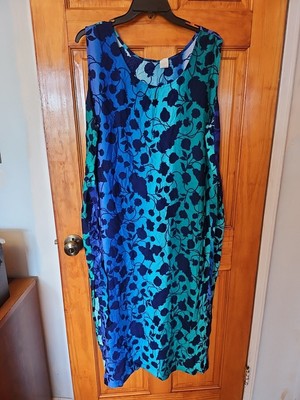 NANA FASHION Plus SIZE 3X Rayon DRESS SLEEVELESS NWOT 