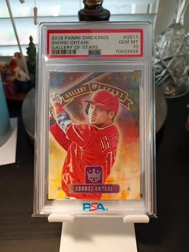 2018 SHOHEI OHTANI PANINI 💎 KINGS GALLERY OF STARS RC #GS 11 PSA 10 GEM MINT!!!