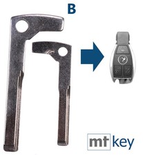 Not Schl&uuml;ssel Rohling f&uuml;r Mercedes Benz W204 W205 W245 C215 W246 W212 W176 X156