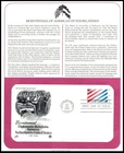 1982 Diplomatic relations Netherlands US Sc 2003 FDC PCS red white blue stripes
