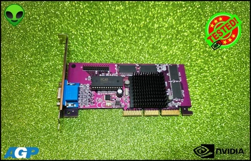 NVIDIA RIVA TNT2 M64 32 MB SCHEDA VIDEO AGP VGA #0441