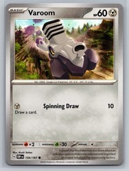 Varoom 154/197 Obsidian Flames Common