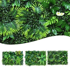 Mur de plante de pelouse carrée herbe verte artificielle pour décoration inté