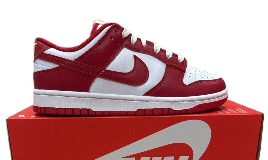 Las mejores ofertas en Nike Dunk Low Retro Red/White 2022 | eBay