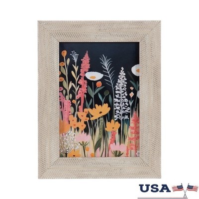 5x7 Decorative Picture Frame Rustic Chevron Home Decor Gallery Display New