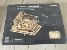 ROKR 3D Murmelbahn Parkour LG501 Murmelbahn NEU im Karton mit Kunststoffdichtung