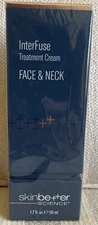 SkinBetter Science InterFuse Treatment Face &Neck Largest Size 1.7 Oz Authentic