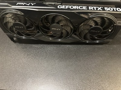 PNY NVIDIA GeForce RTX 5070 Triple Fan 12GB GDDR7 Graphics Card Video Card