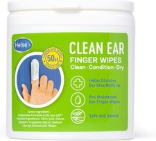 Helse Ear Cleaning Finger Glove  Human Brush  Safely Remove Earwax,...