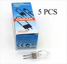 5 PC Osram HLX 64250 Halogen light bulb 6V 20W G4 NAED 54261 microscope bulb