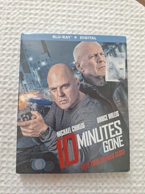 10 Minutes Gone (Blu-ray Disc 2019 W/S) Bruce Willis NEW Sealed Free Ship  !!!