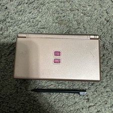 Nintendo DS Lite USG-001 Pink Console w/ Stylus  No Charger Works