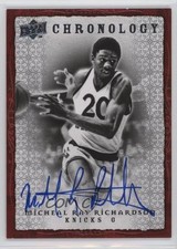 2007-08 Upper Deck Chronology Auto Micheal Ray Richardson #70 Auto 0e5c