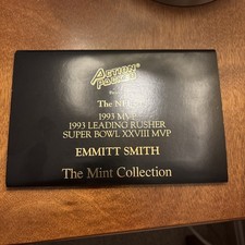 EMMITT SMITH 1993 MVP, Leading Rusher, SB XXVIII MVP Action Packed Gold Cards