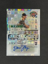 2024 Panini Prospect Edition Drew Thorpe Auto /5 White Sox