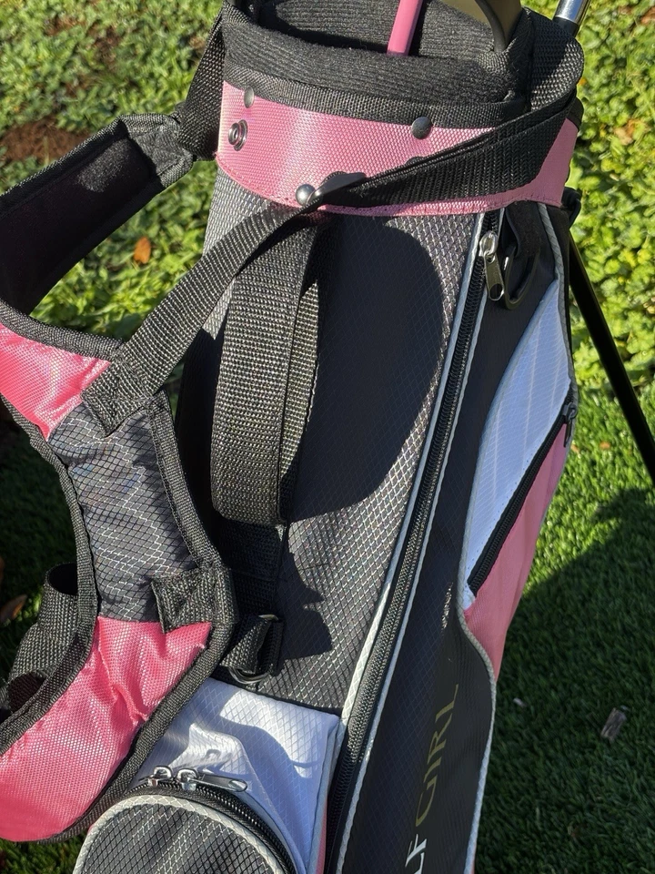 OPEN BOX Golf Girl Junior Girls Golf Set V3 with Pink Clubs and Bag, Right Hand - Image 3 of 4