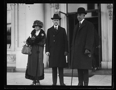 Photo:Washington DC White House Calvin Coolidge C Bascom Slemp 1924