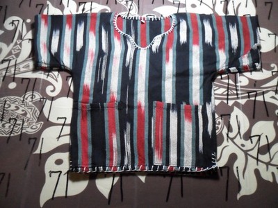 Kids XS NWOT Northern Ghanaian hand-woven smock Fugu or Batakari