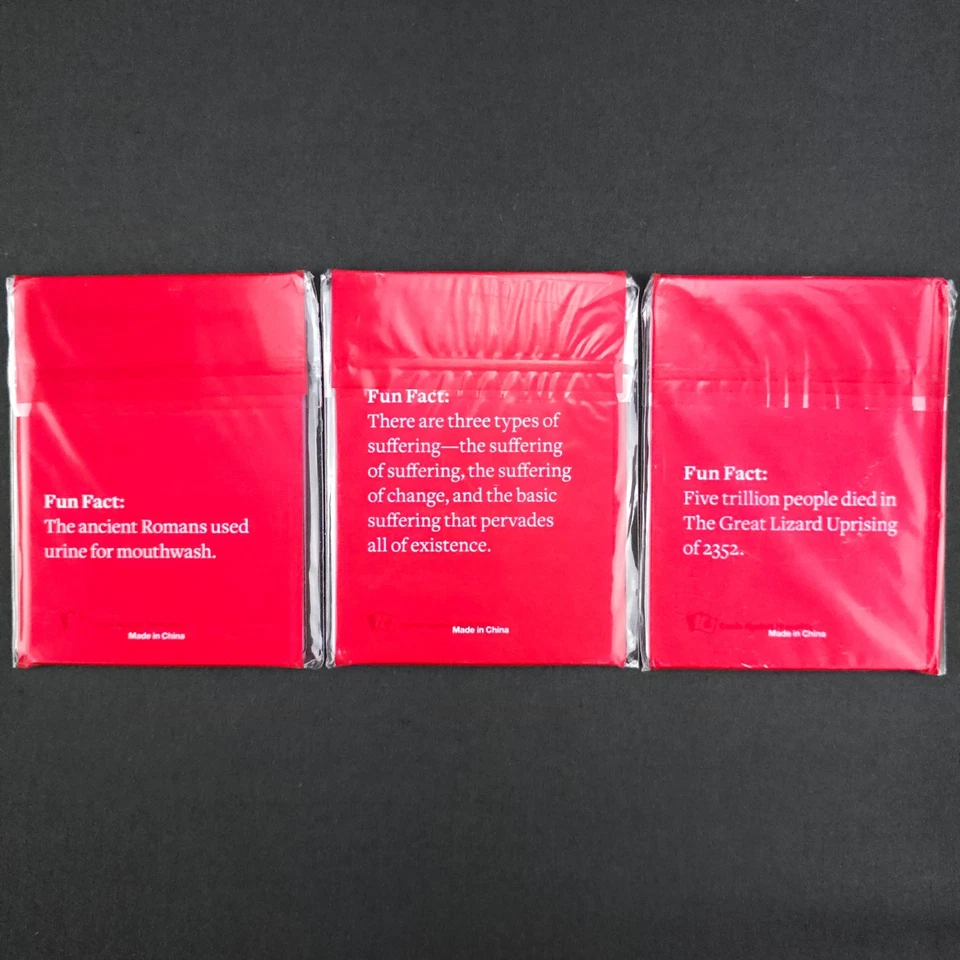 Cards Against Humanity Ten Days or Whatever of Kwanzaa Past Present Future Packs - Image 2 of 2