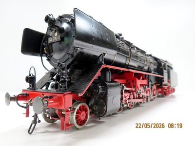 (1HPC06) ASTER UMBAU Spur 1  Dampflok BR 044 234-3 der DB, Echtdampf, Live Steam