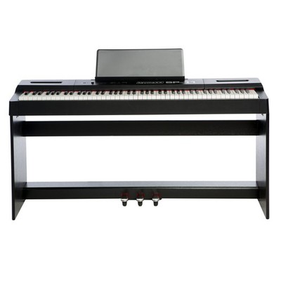 keymaXX SP-11 Digital Piano für Anfänger 88 Tasten, Pedalen & Klavierständer