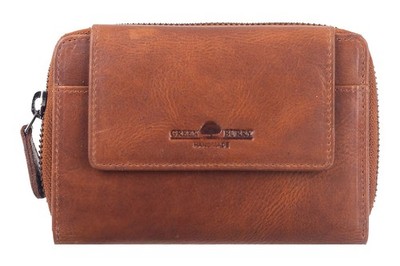 GREENBURRY Newport Wallet Geldbörse Caramel hellbraun Neu
