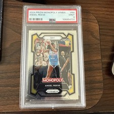 2024 Panini Prizm Monopoly WNBA #68 Angel Reese PSA 9 RC Chicago Sky