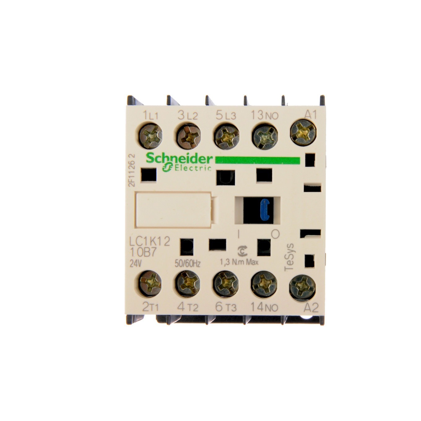 LC1K1210B7 Contacteur TeSys K AC3 12A 3P 1NO 24VAC - Image 3